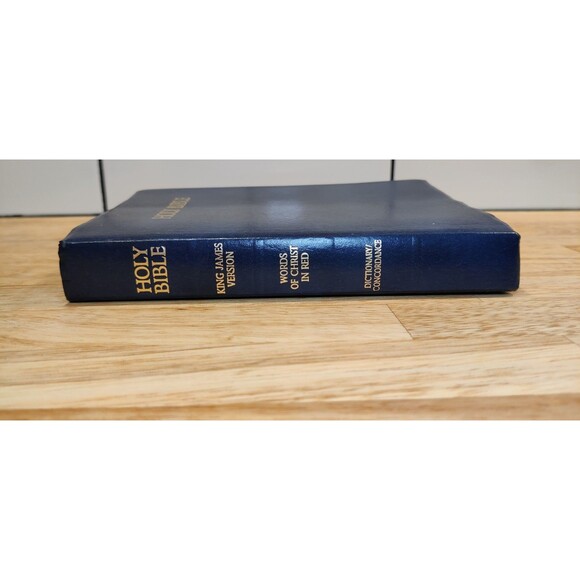 Vintage King James Holy Bible Red Letter Edition Thomas Nelson 1984 Softcover - Picture 7 of 11